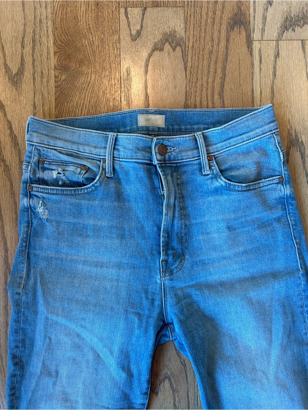 Blue Women's Not you’re mother Mid-Rise Skinny Jeans